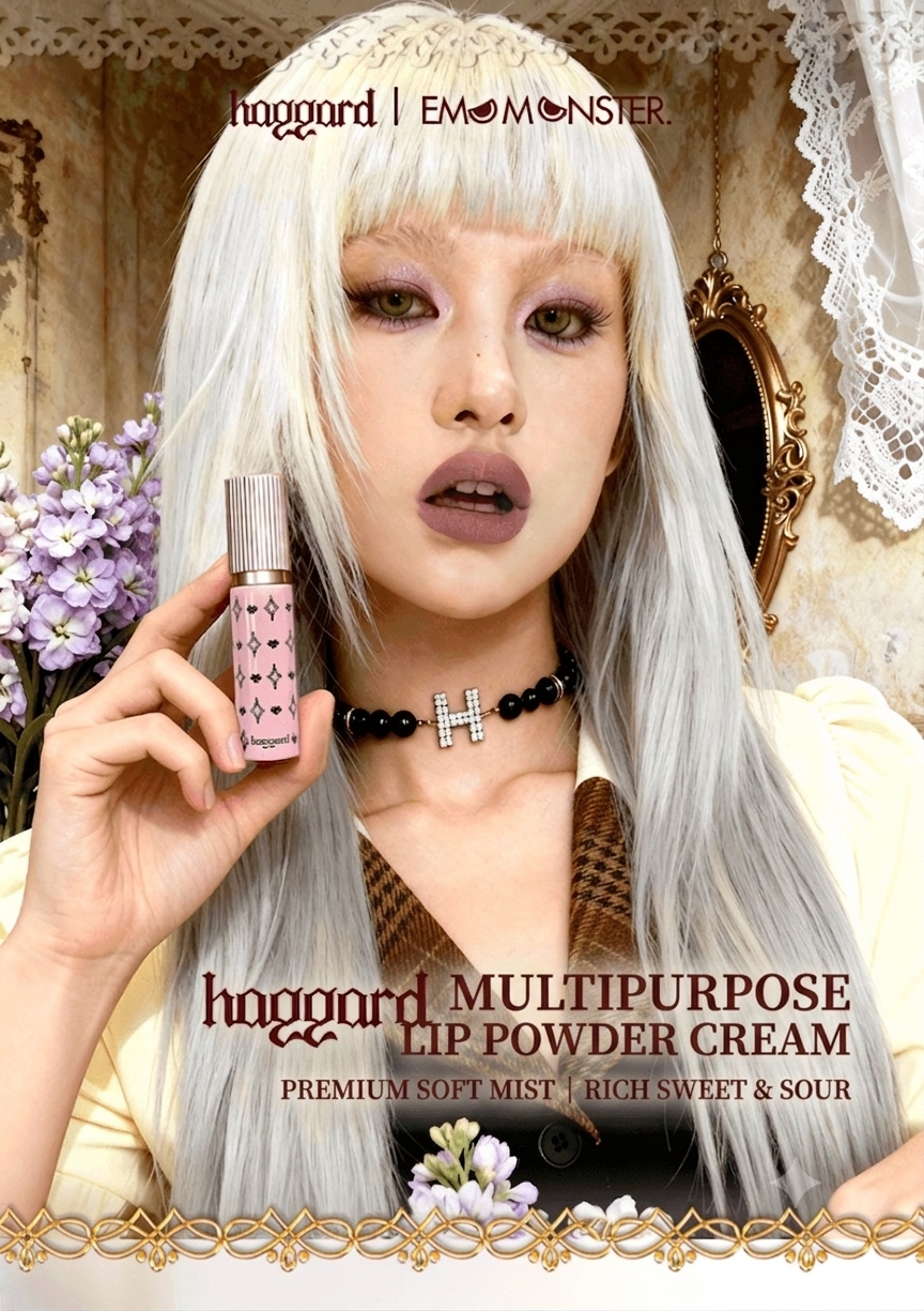 Haggard Multi-Use Lip Powder Cream